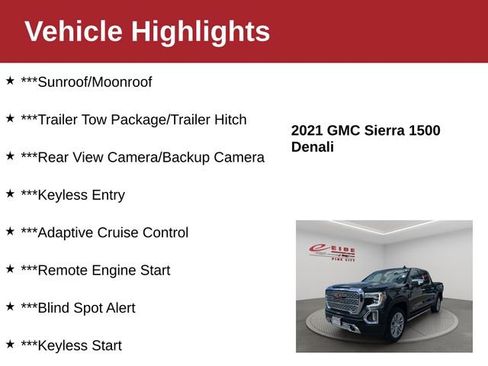 Used 2021 GMC Sierra 1500 Denali w/ Denali Ultimate Package AWD/4WD image 4
