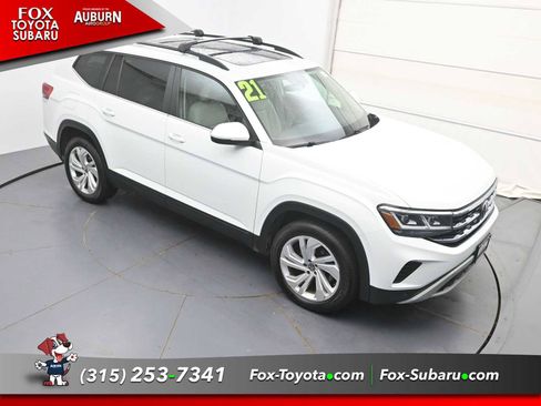Used 2021 Volkswagen Atlas SE w/ Panoramic Sunroof Package AWD/4WD image 33