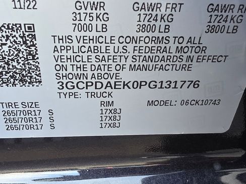 Certified 2023 Chevrolet Silverado 1500 W/T w/ WT Value Package image 33