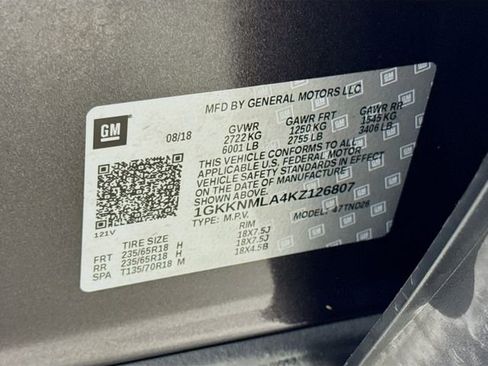 Used 2019 GMC Acadia SLT FWD image 32