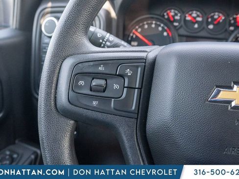 Used 2025 Chevrolet Silverado 1500 Custom w/ Turbomax Blackout Package AWD/4WD image 10