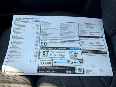New 2026 BMW i7 eDrive50 image 19