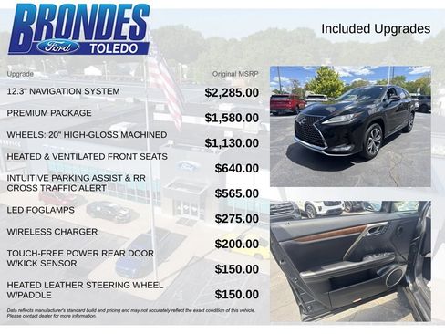 Used 2022 Lexus RX 450hL AWD w/ Premium Package image 6