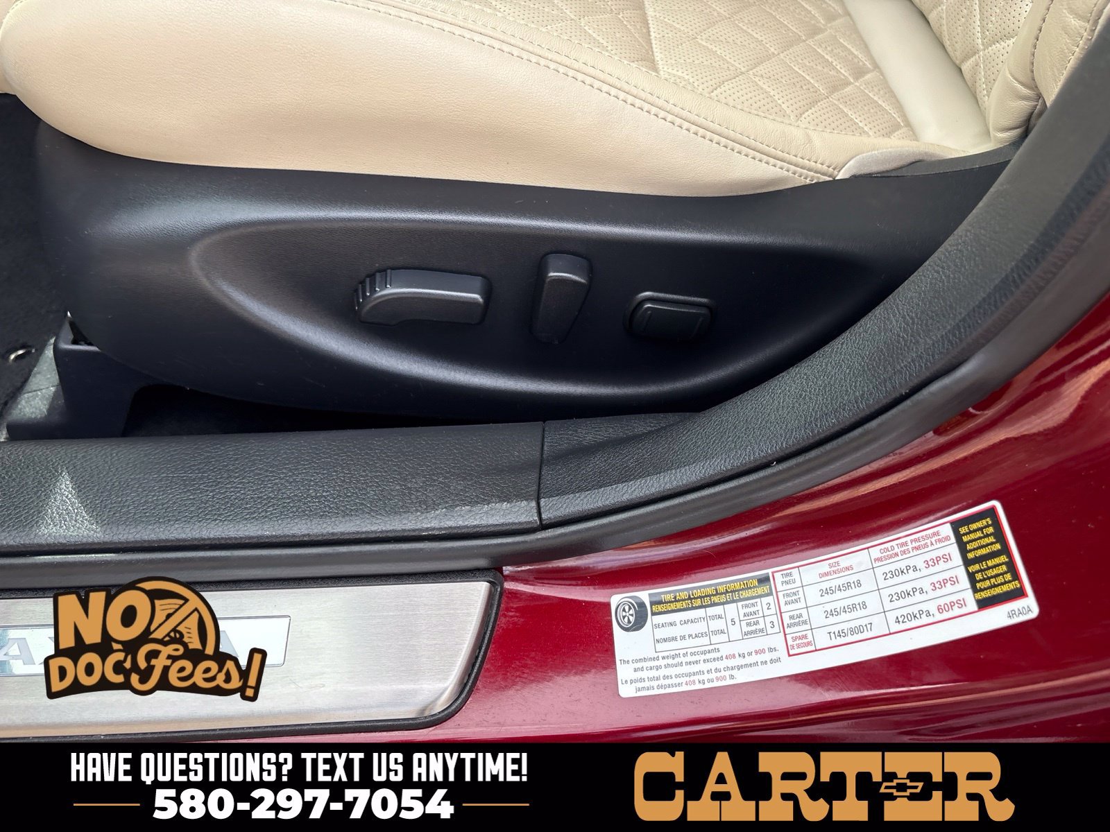 Used 2018 Nissan Maxima Platinum FWD image 16