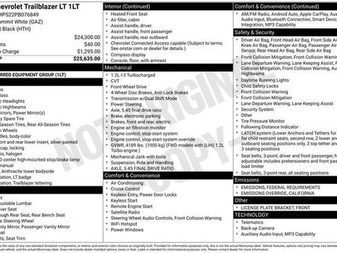 Certified 2023 Chevrolet TrailBlazer LT image 27