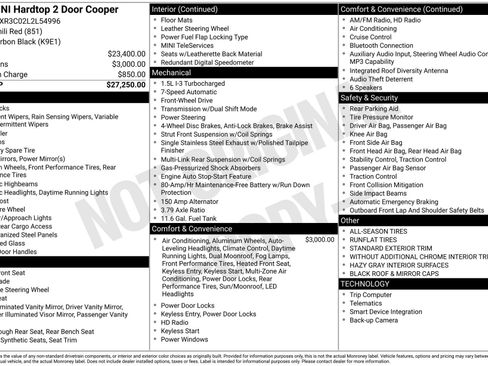 Used 2020 MINI Cooper 2-Door Hardtop image 4