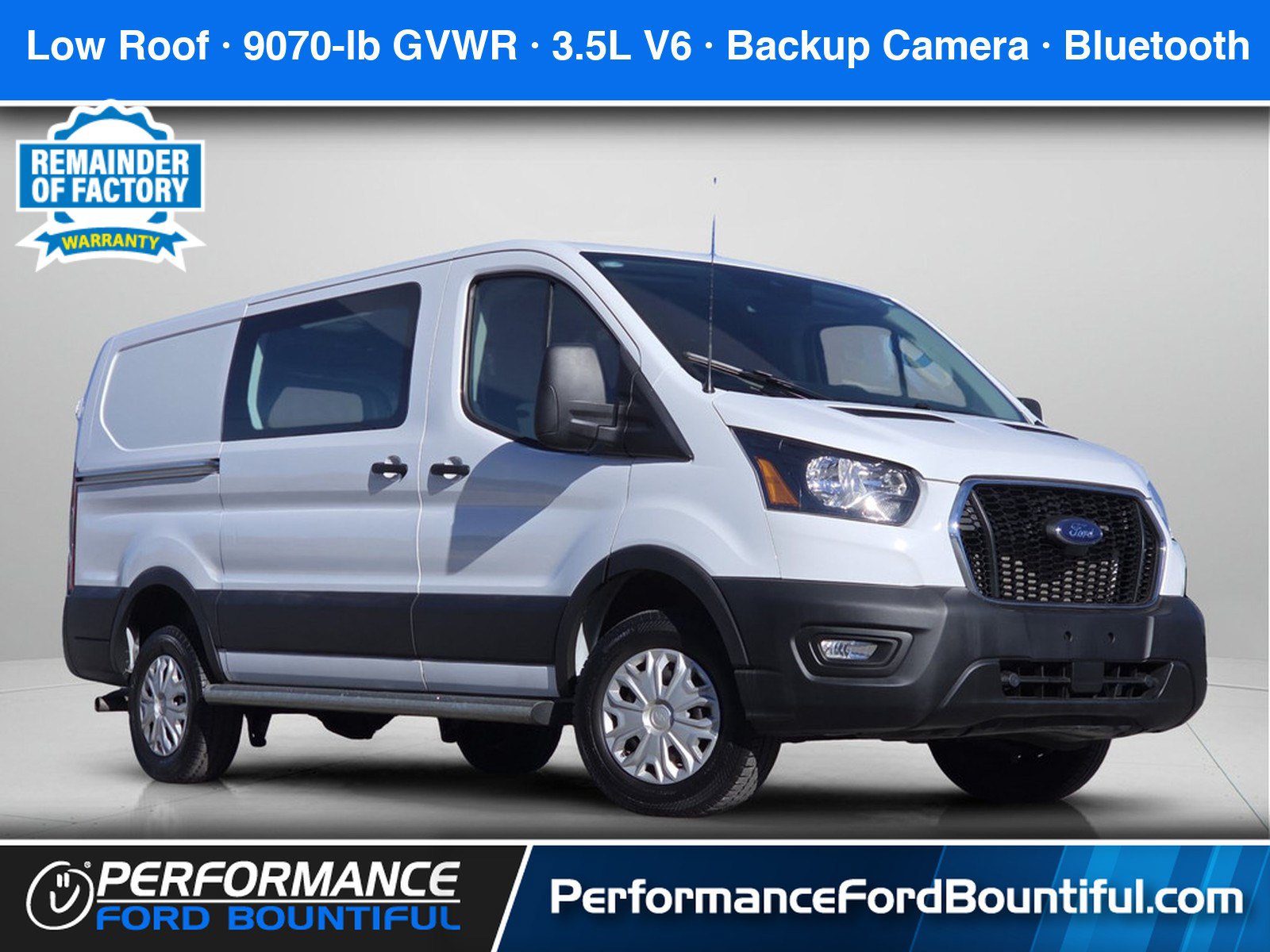 Used 2023 Ford Transit 250 Low Roof w/ Exterior Upgrade Package RWD image 1