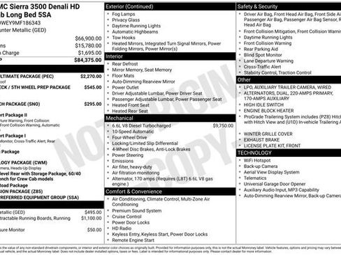 Used 2021 GMC Sierra 3500 Denali w/ Denali Ultimate Package image 5