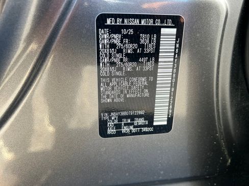 New 2026 Nissan Armada SL w/ Captain's Chari Seat Package AWD/4WD image 18
