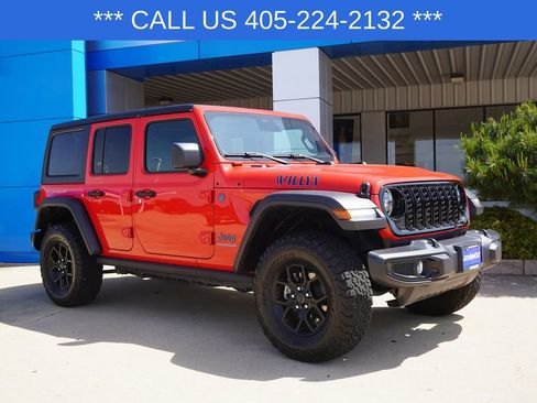 Used 2025 Jeep Wrangler Unlimited Sport S 4xe AWD/4WD image 2