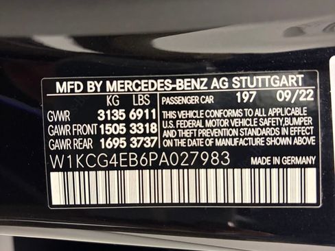 Certified 2023 Mercedes-Benz EQS 580 4MATIC Sedan image 24