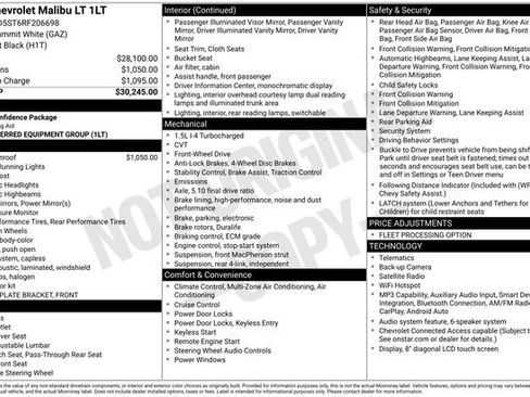 Used 2024 Chevrolet Malibu LT FWD image 21