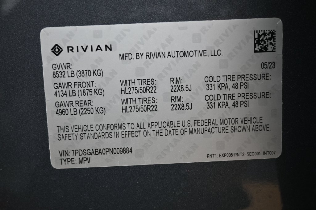 Used 2023 Rivian R1S Adventure Quad AWD/4WD image 40