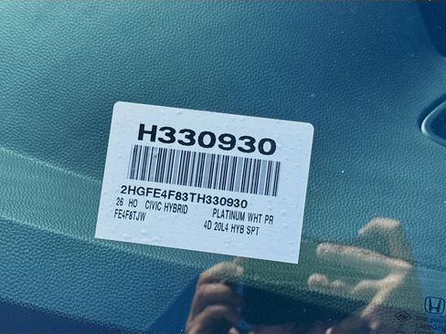 New 2026 Honda Civic Sport image 27