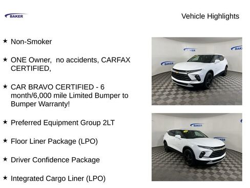 Certified 2023 Chevrolet Blazer LT w/ Driver Confidence Package image 4