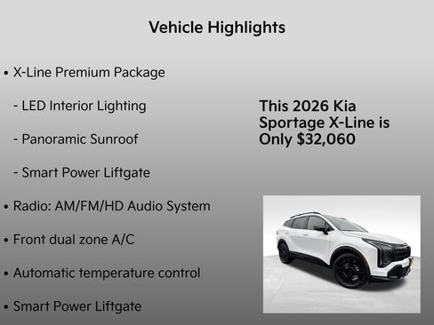 New 2026 Kia Sportage X-Line w/ X-Line Premium Package image 5