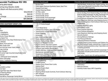 Used 2023 Chevrolet TrailBlazer RS