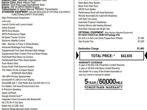 Used 2019 Dodge Challenger R/T Scat Pack image 2