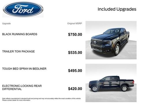 New 2025 Ford Ranger XL w/ Trailer Tow Package image 2