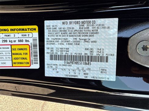 New 2025 Ford Mustang Premium image 34