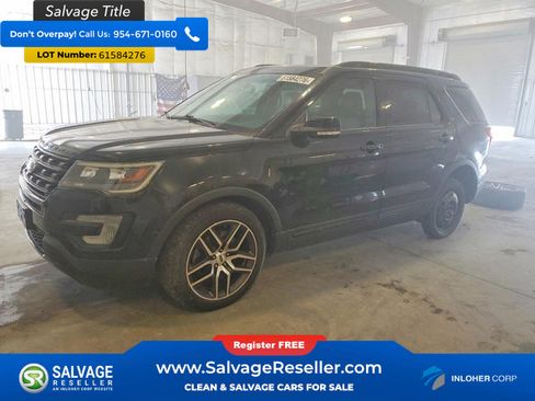 Used 2017 Ford Explorer Sport w/ Equipment Group 401A AWD/4WD image 1