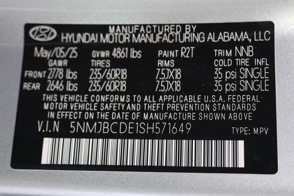 Used 2025 Hyundai Tucson SEL AWD/4WD image 29