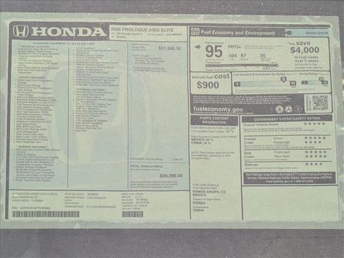 New 2026 Honda Prologue Elite image 17
