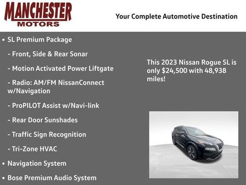 Used 2023 Nissan Rogue SL w/ SL Premium Package AWD/4WD image 2