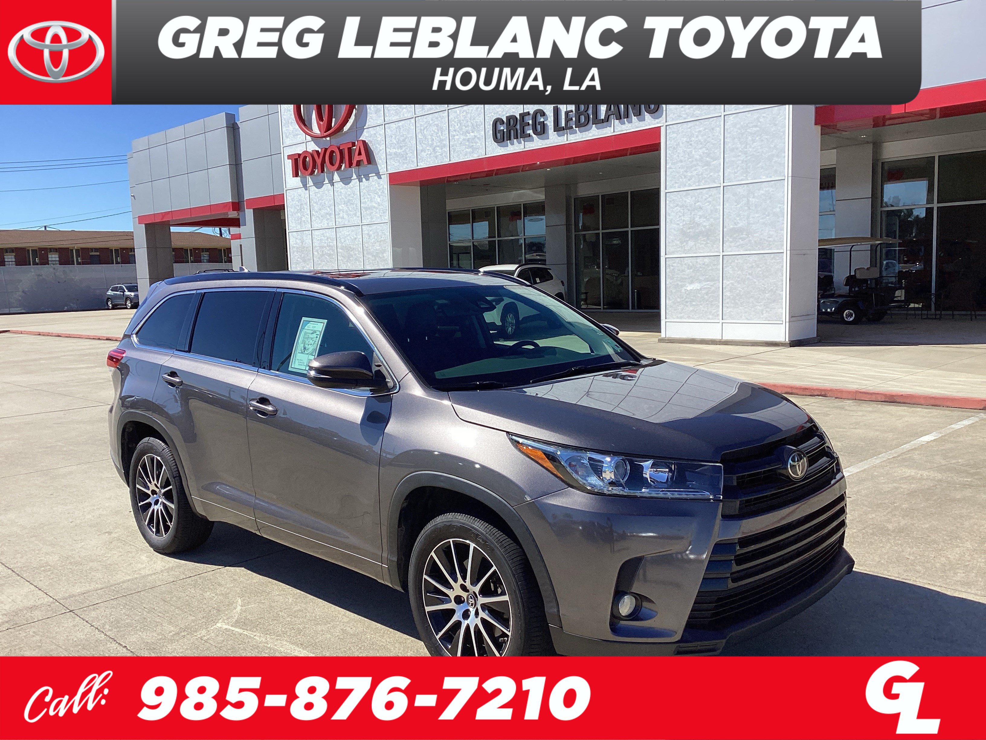 Used 2017 Toyota Highlander SE FWD image 1