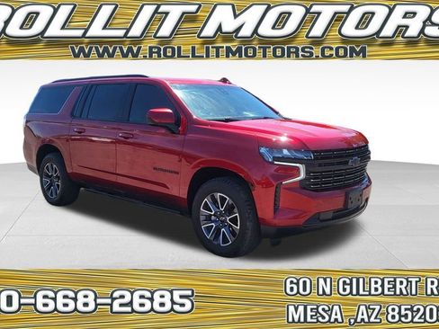Used 2021 Chevrolet Suburban RST w/ Rear Media and Nav Package AWD/4WD image 1