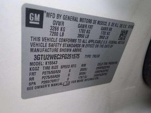 Used 2015 GMC Sierra 1500 Denali w/ Driver Alert Package image 24