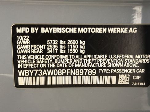 Certified 2023 BMW i4 eDrive40 w/ M Sport Package RWD image 25
