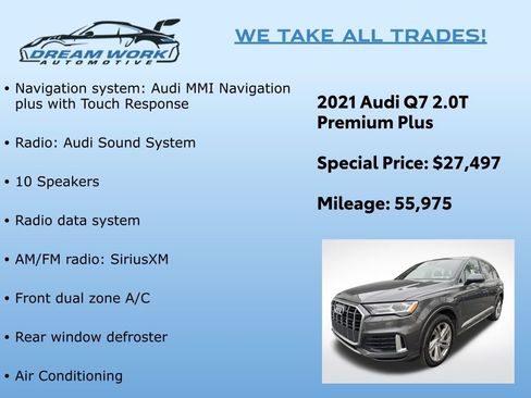 Used 2021 Audi Q7 2.0T Premium Plus image 2