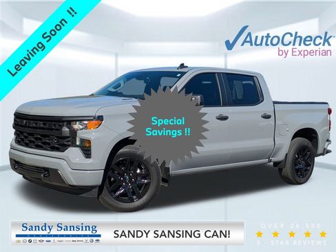Used 2024 Chevrolet Silverado 1500 Custom w/ LPO, Dark Essentials Package image 1
