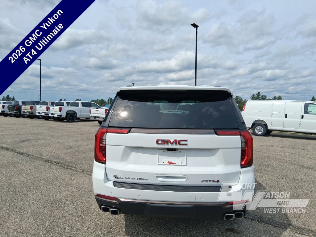 New 2026 GMC Yukon AT4 Ultimate w/ LPO, Floor Liner Package AWD/4WD image 4