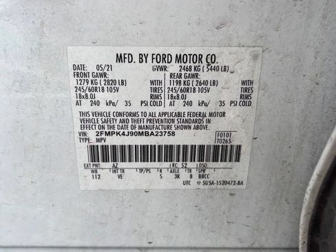 Used 2021 Ford Edge SEL w/ Class II Trailer Tow Package AWD/4WD image 16
