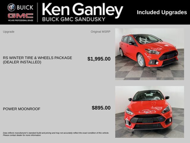 Used 2018 Ford Focus RS AWD/4WD image 3