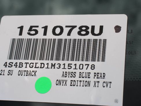 Used 2021 Subaru Outback Onyx Edition XT w/ Popular Package #2 AWD/4WD image 35