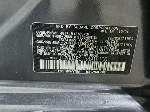 Used 2024 Subaru Crosstrek 2.0i AWD/4WD image 34