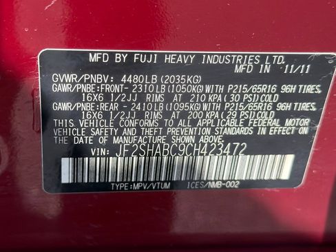 Used 2012 Subaru Forester 2.5X w/ Alloy Wheel Pkg AWD/4WD image 26