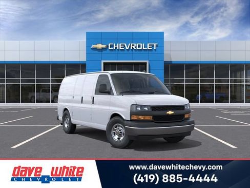 New 2025 Chevrolet Express 3500 w/ Driver Convenience Package RWD image 1