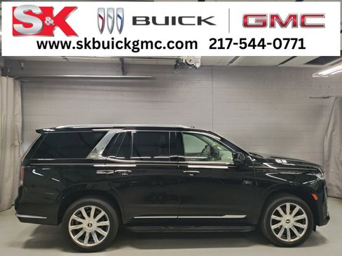 Used 2022 Cadillac Escalade Premium Luxury Platinum image 1