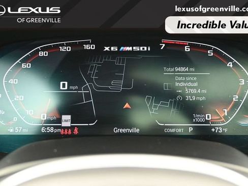 Used 2020 BMW X6 M50i AWD/4WD image 11