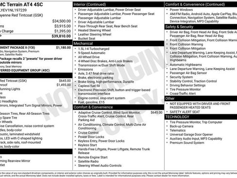 Used 2022 GMC Terrain AT4 w/ Infotainment Package II image 4