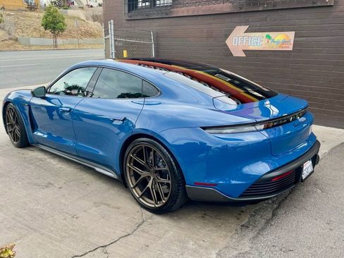 Used 2021 Porsche Taycan Turbo S AWD/4WD image 2