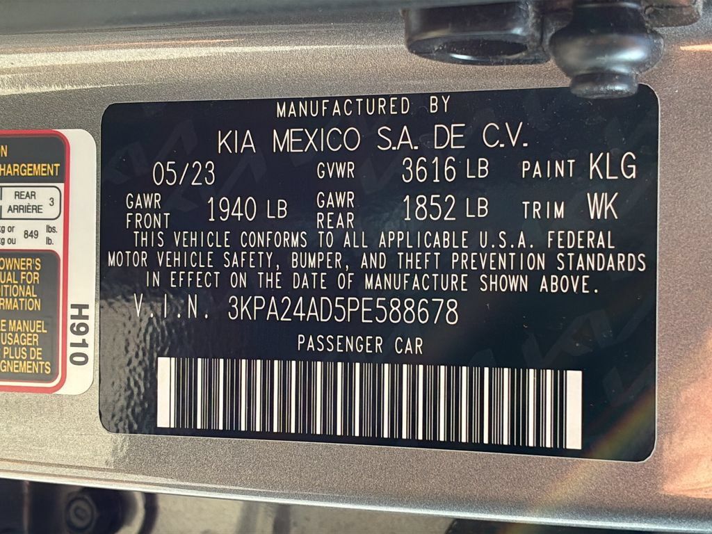 Used 2023 Kia Rio S FWD image 28