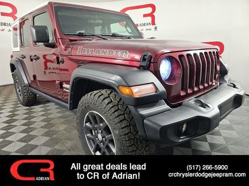 Certified 2021 Jeep Wrangler Unlimited Islander image 1
