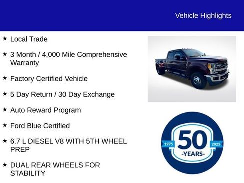 Used 2017 Ford F350 Lariat w/ Chrome Package AWD/4WD image 5