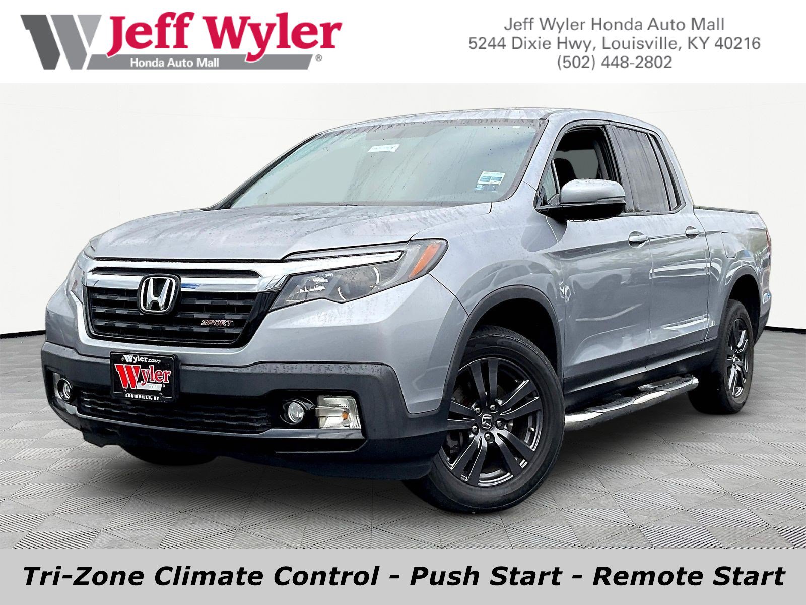 Certified 2019 Honda Ridgeline Sport image 1