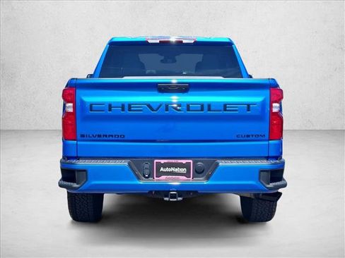 Certified 2025 Chevrolet Silverado 1500 Custom w/ Turbomax Blackout Package RWD image 7